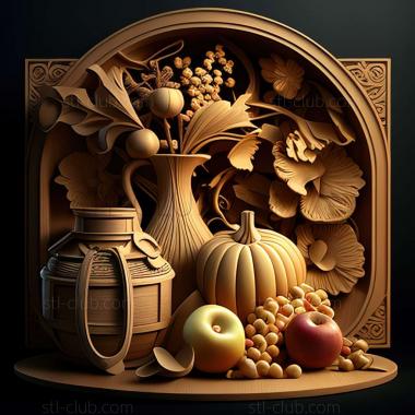 3D model still life (STL)